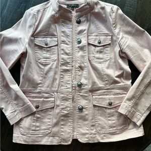 Talbots Pink Utility Jacket